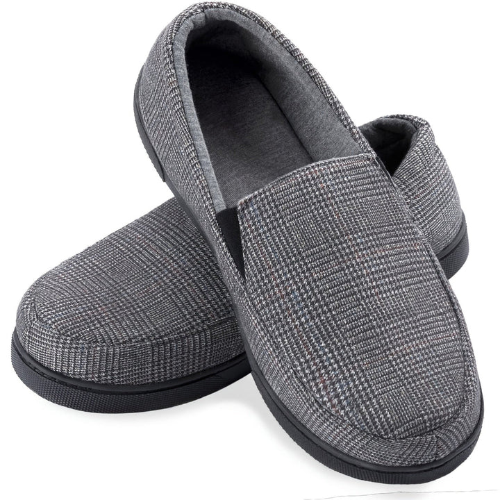 Herr Loafers Rutigt Design &amp; Antislip Sula - Varm