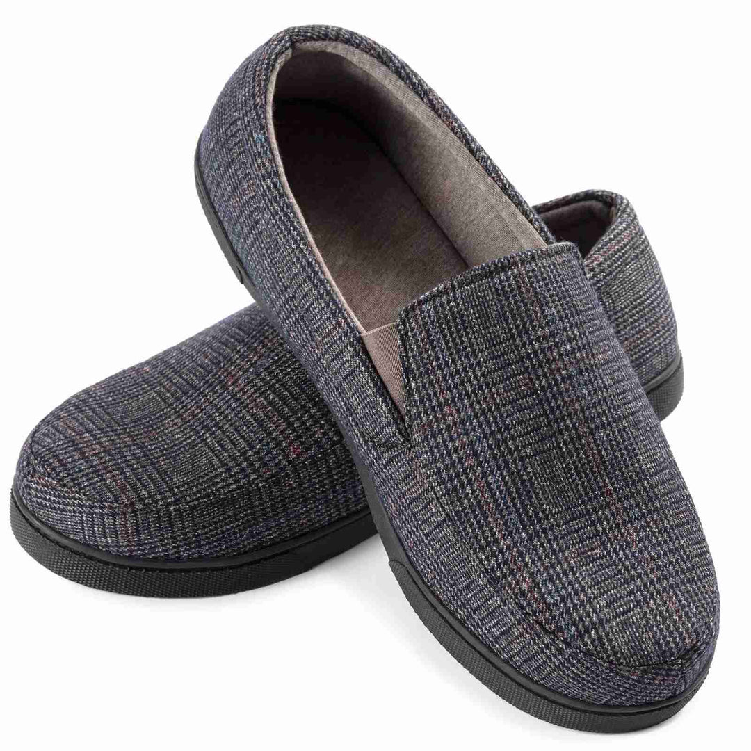 Herr Loafers Rutigt Design &amp; Antislip Sula - Varm