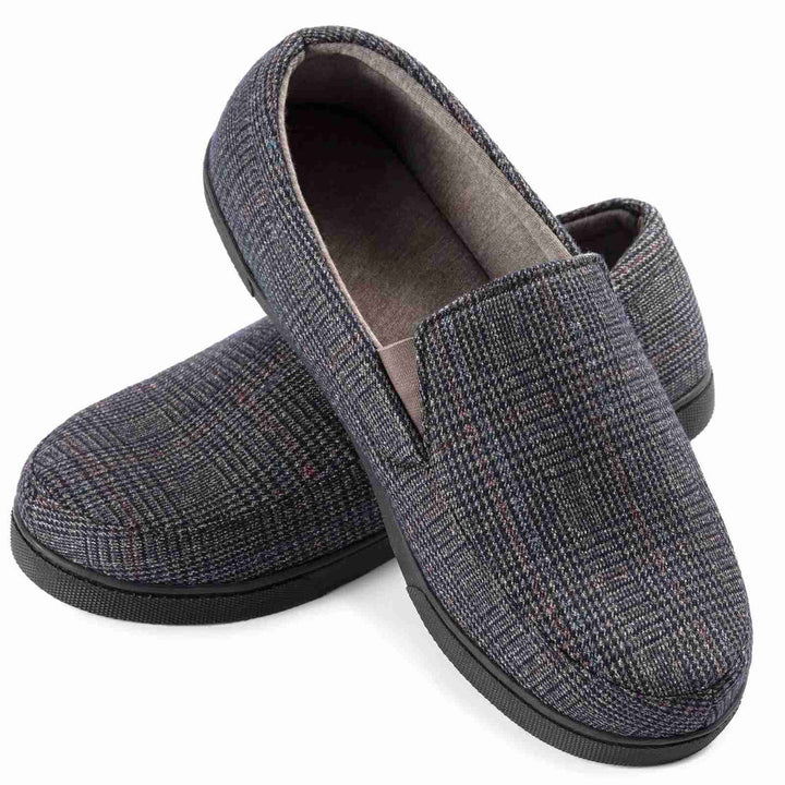 Herr Loafers Rutigt Design &amp; Antislip Sula - Varm