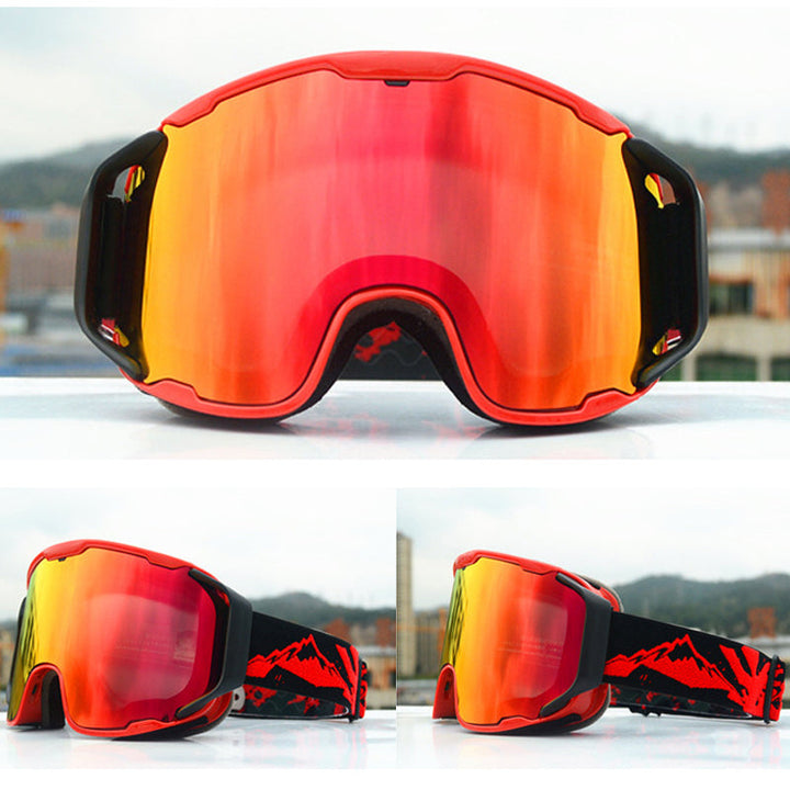 Herr Motorsport- &amp; Skibril Polariserad UV400 - Lättvägt Design