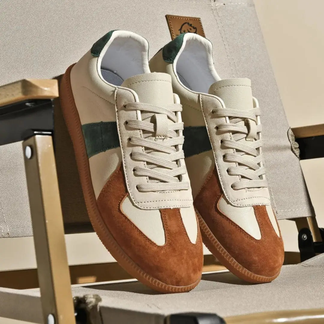 Herr Retro Sneakers - Klassisk Stil för Vardagen
