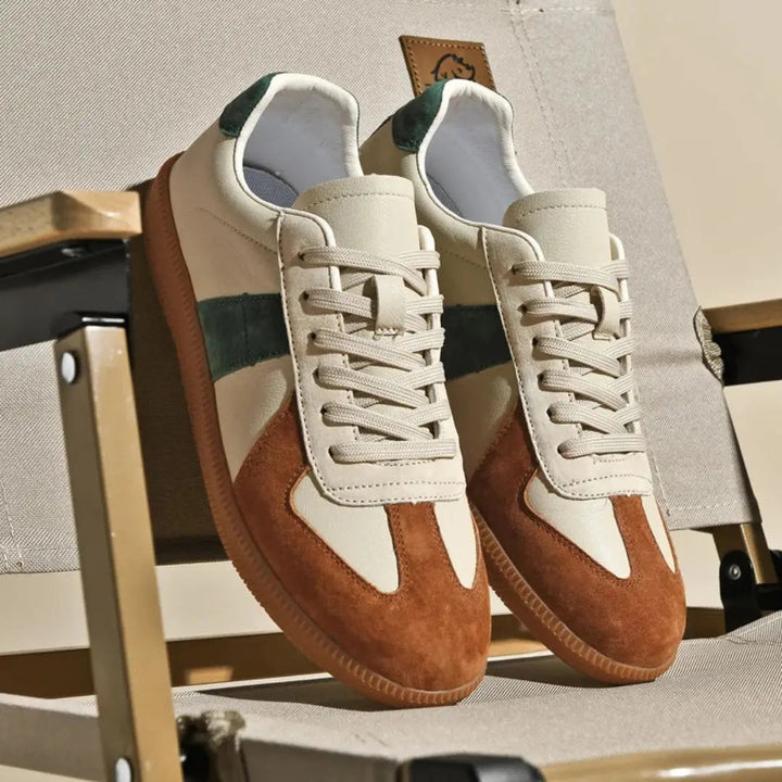 Herr Retro Sneakers - Klassisk Stil för Vardagen