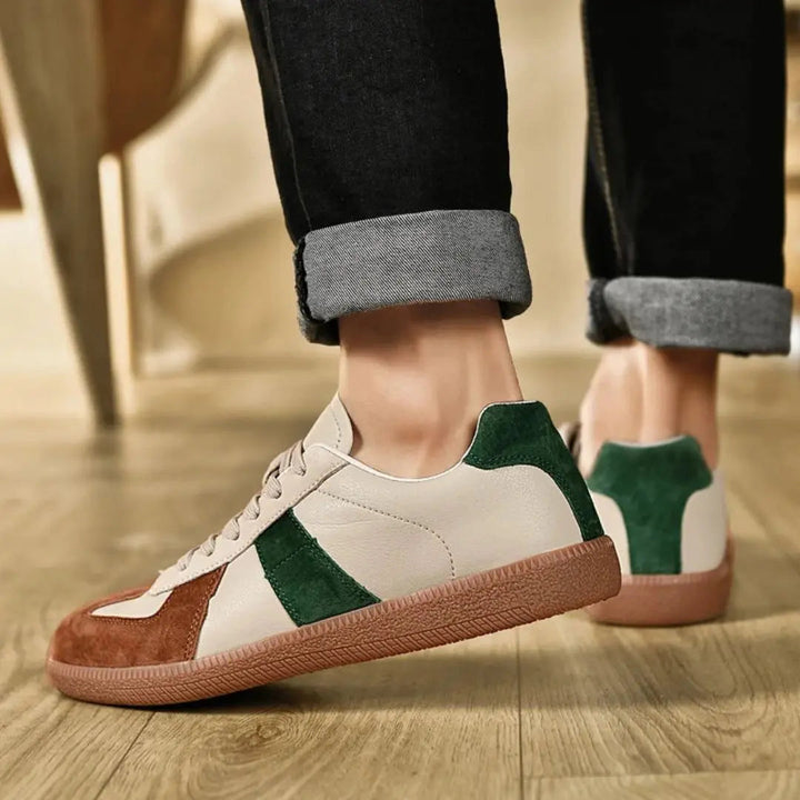Herr Retro Sneakers - Klassisk Stil för Vardagen