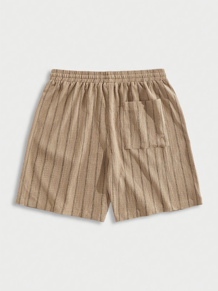 Herr Shorts med Dragsko - Avslappnad Passform