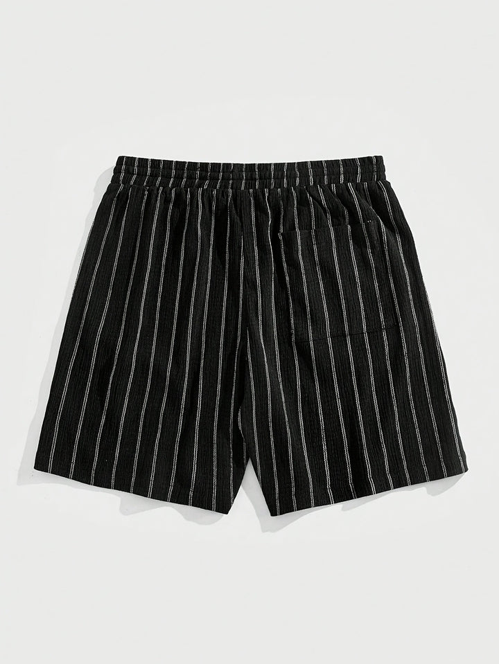 Herr Shorts med Dragsko - Avslappnad Passform