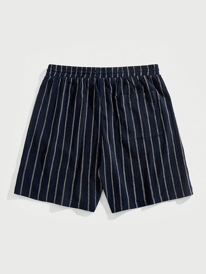 Herr Shorts med Dragsko - Avslappnad Passform
