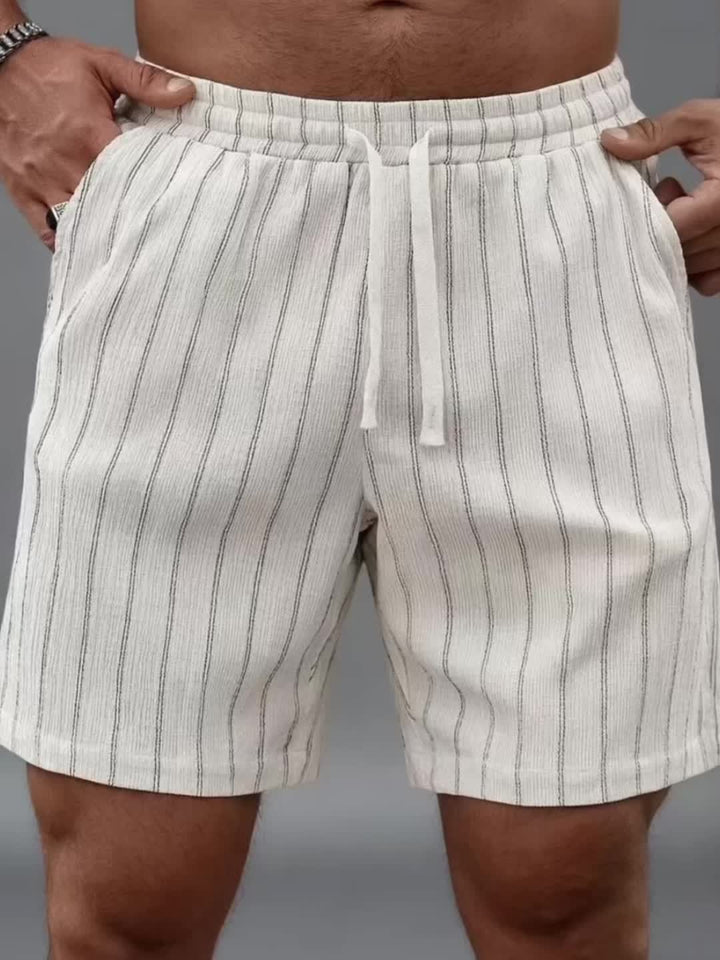 Herr Shorts med Dragsko - Avslappnad Passform