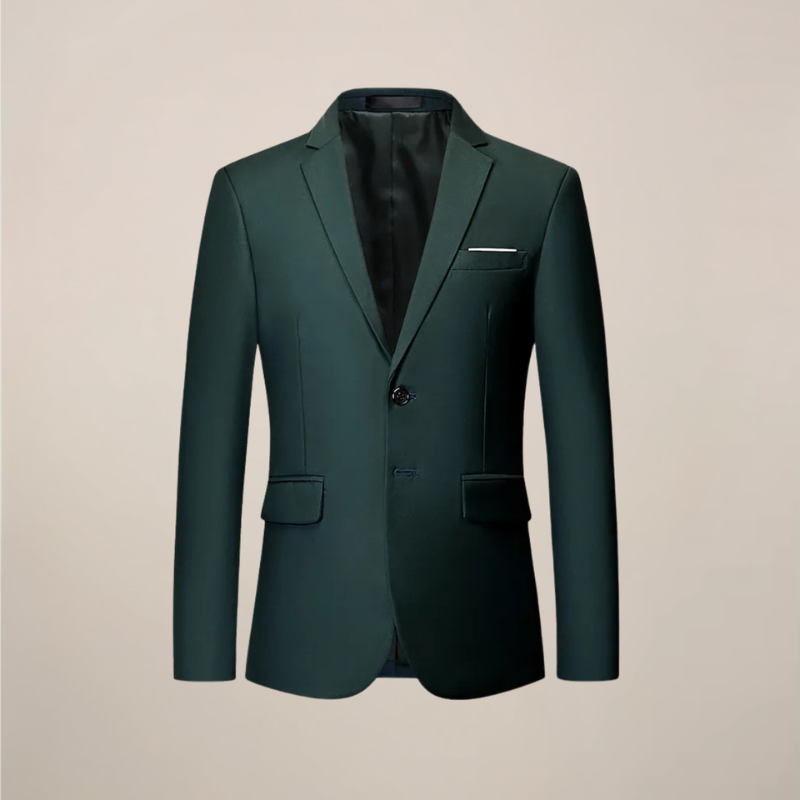 Herr Slim Fit Blazer - Elegant &amp; Modern - Grön