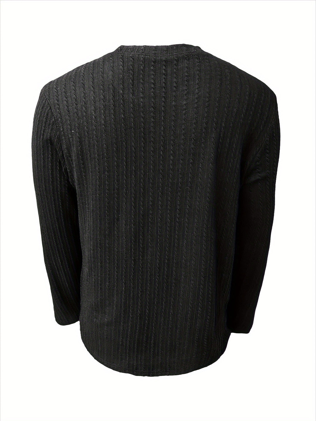 Herr Slim Fit T-shirt Långärmad - Stretch &amp; Höstlook