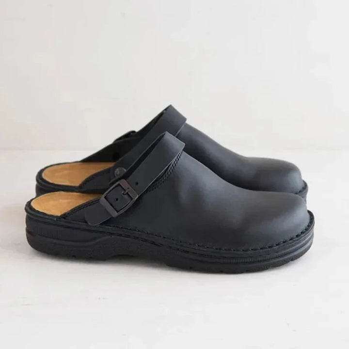 Herr Slip-On Skor - Bekväm Klassiker - Svart