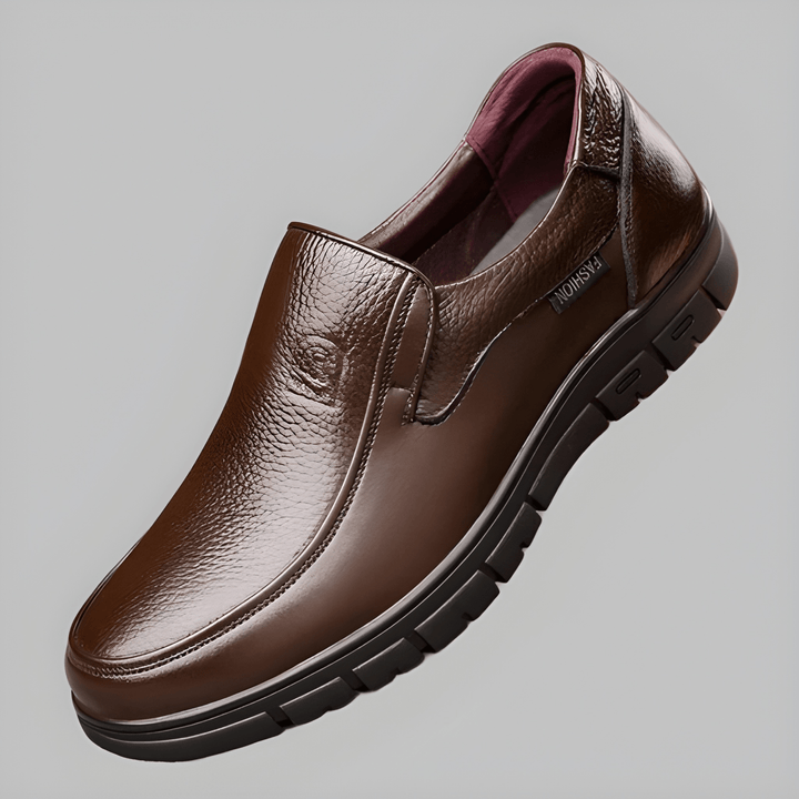 Herr Slip-On Skor - Elegant Komfort för Vardagen