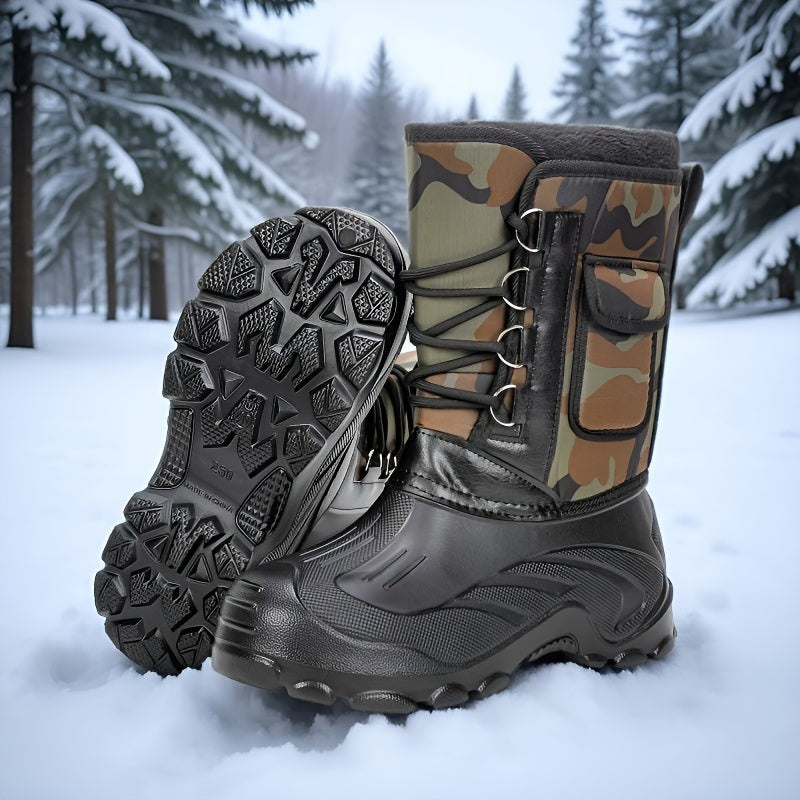 Herr Snöstövlar Antislip Sula &amp; Ankelstöd - Outdoor