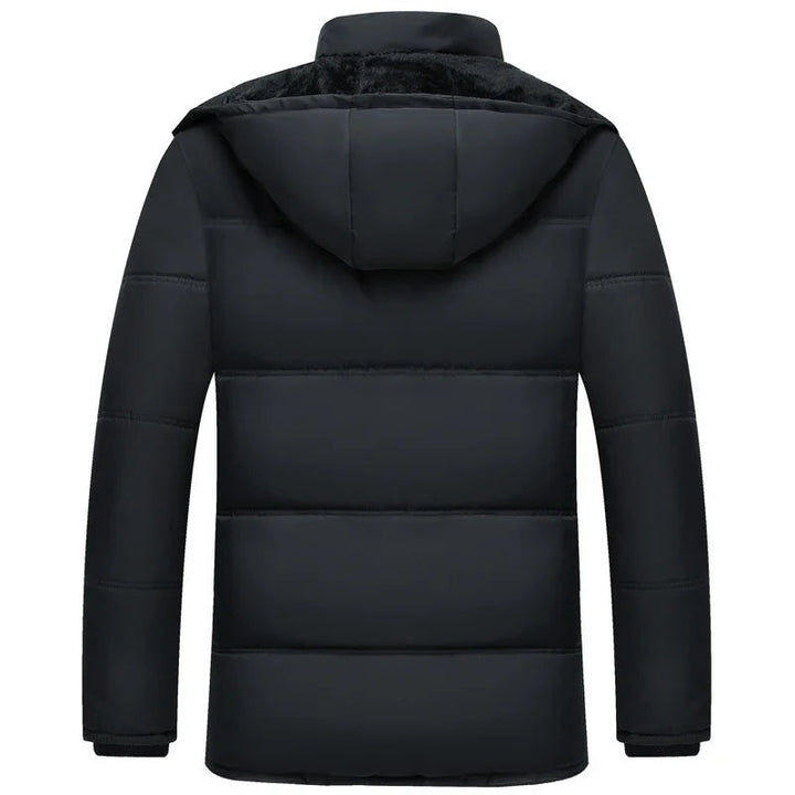 Herr Streamlining Vinterjacka med Huva - Modern Stil