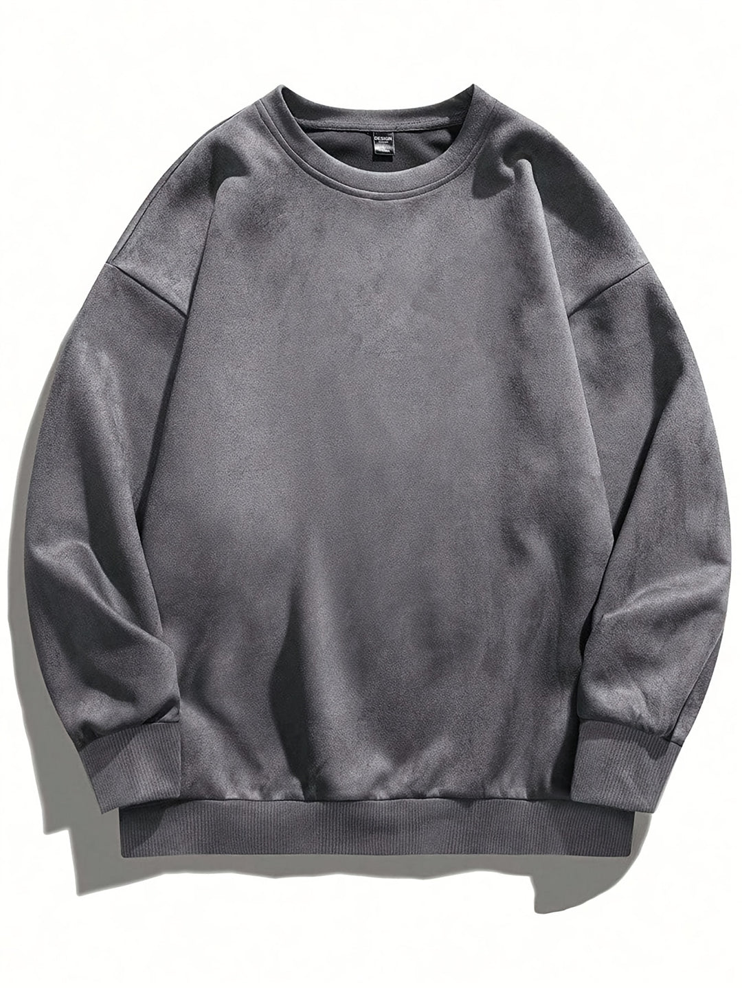 Herr Sweatshirt Rund Hals - Klassisk Casual