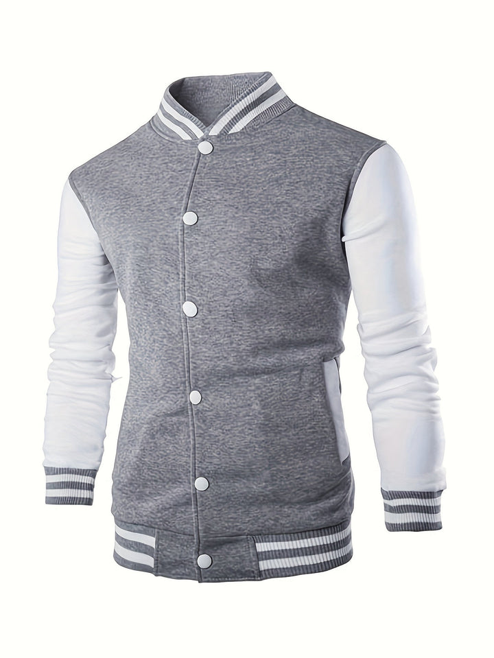 Herr Varsity Jacka - College Stil Regular Fit