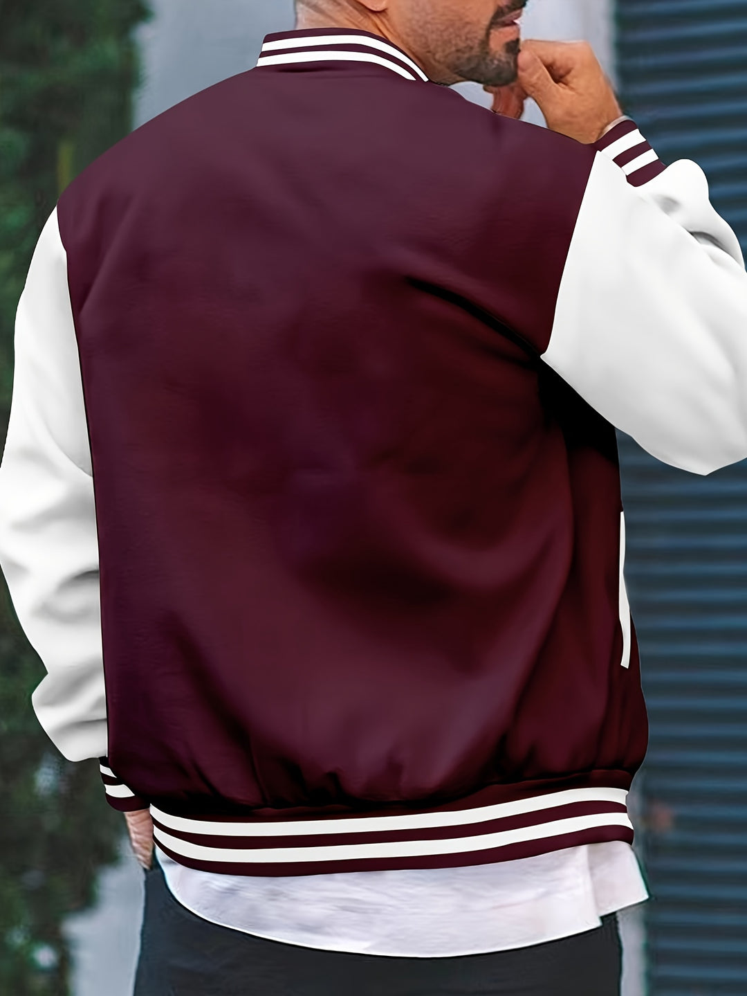 Herr Varsity Jacka - College Stil Regular Fit
