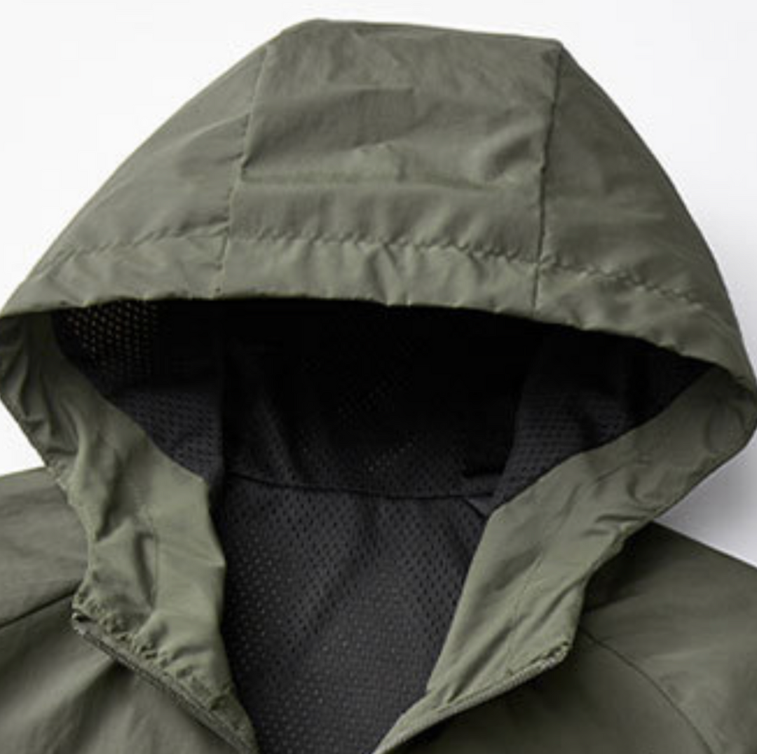 Herr Vindtät Jacka - Lätt Urban Stil