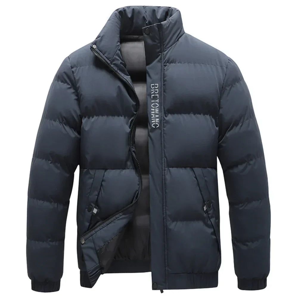 Herr Vinterjas Puffer Värmeisolerad - Modern Stil - Blå