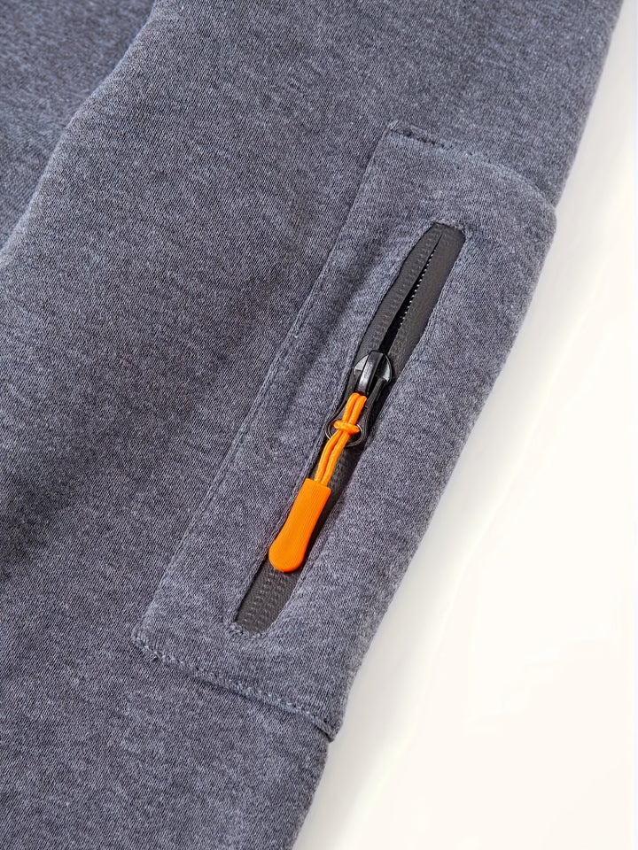 Herr Zip-Up Hoodie - Vardaglig Komfort