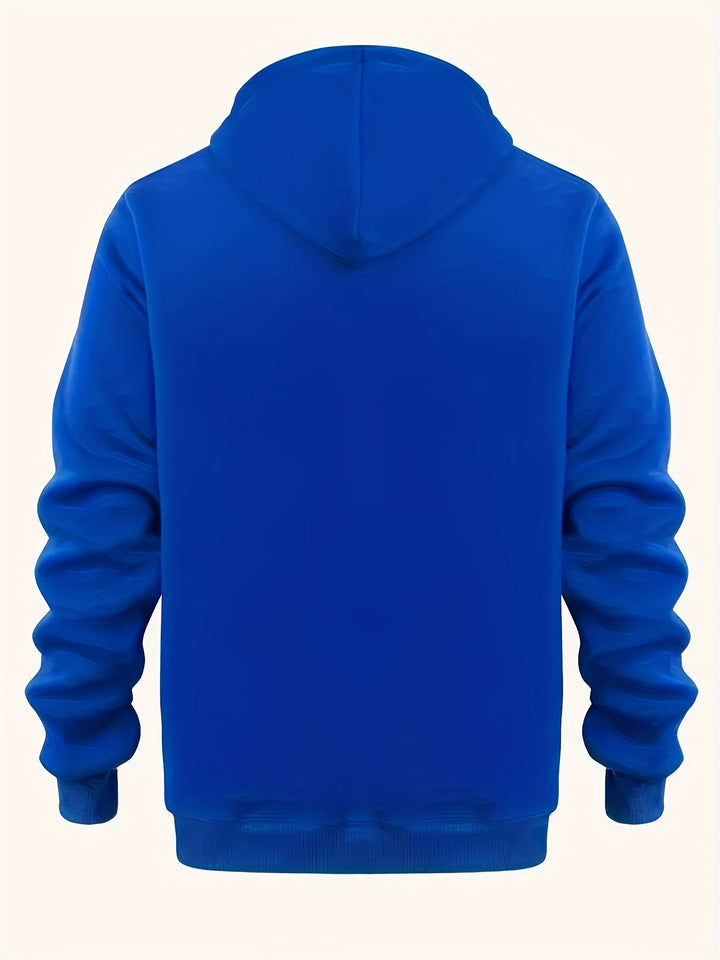 Herr Zip-Up Hoodie - Vardaglig Komfort