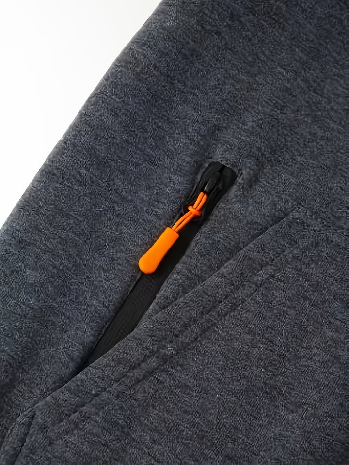 Herr Zip-Up Hoodie - Vardaglig Komfort