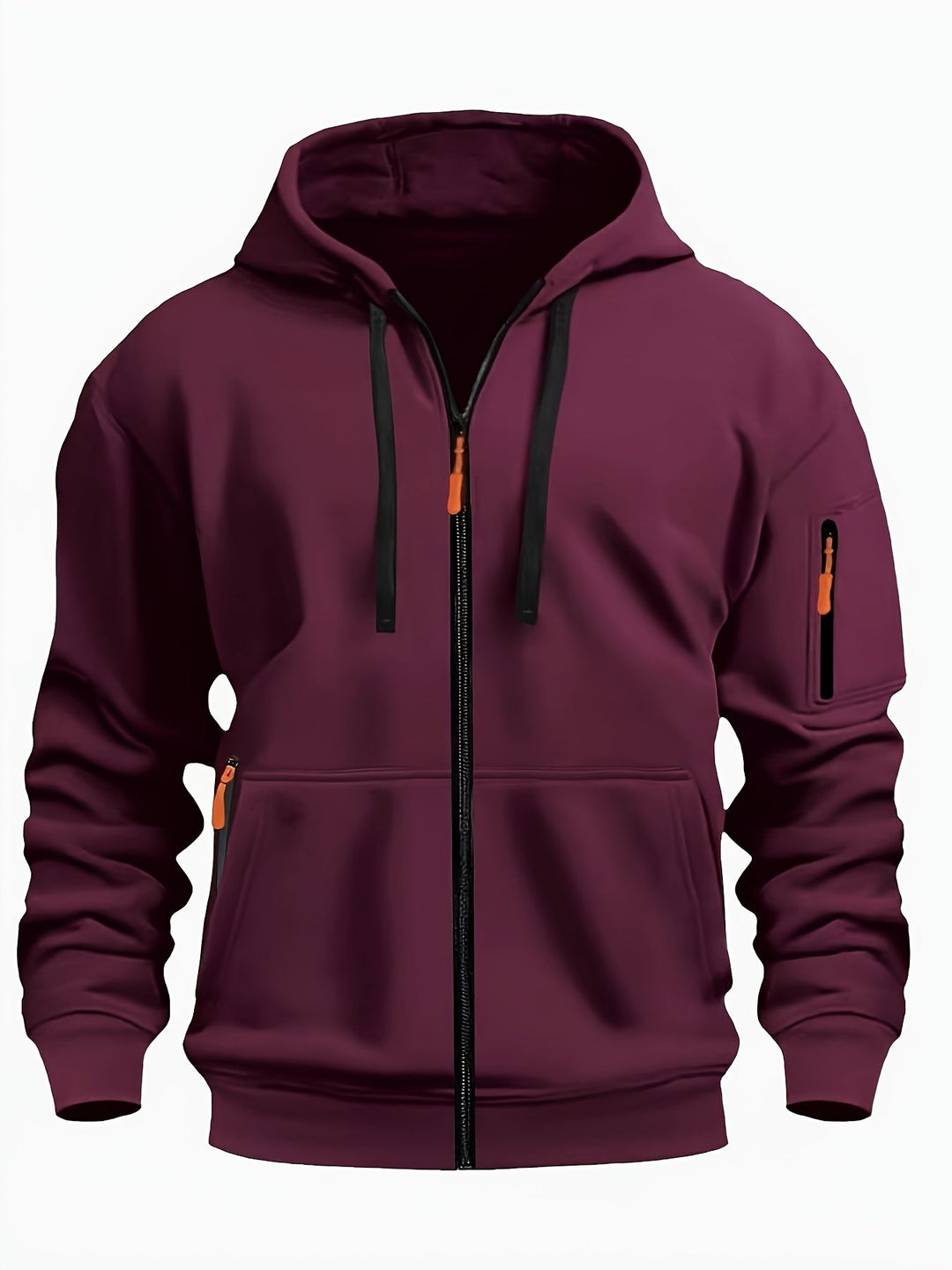 Herr Zip-Up Hoodie - Vardaglig Komfort