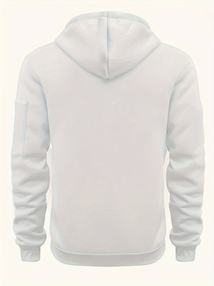 Herr Zip-Up Hoodie - Vardaglig Komfort