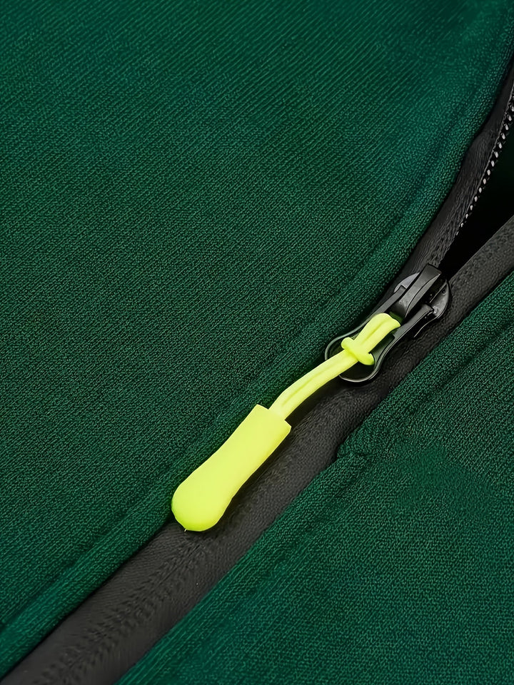 Herr Zip-Up Hoodie - Vardaglig Komfort