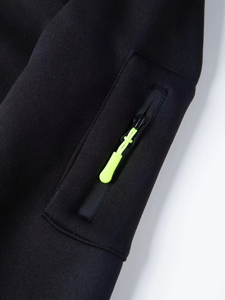 Herr Zip-Up Hoodie - Vardaglig Komfort