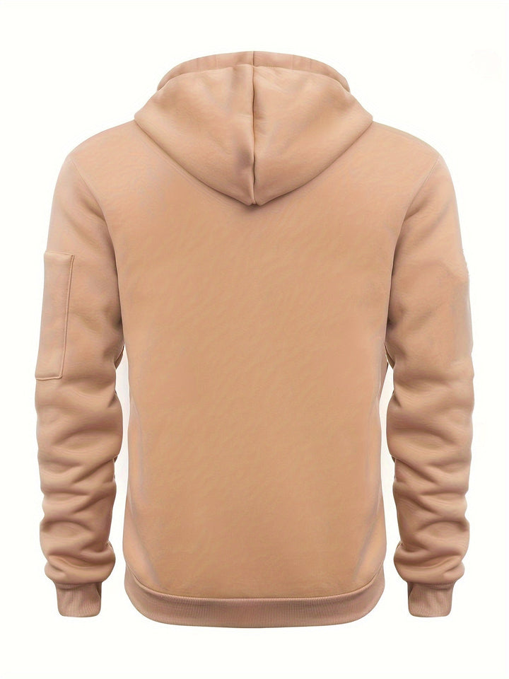 Herr Zip-Up Hoodie - Vardaglig Komfort